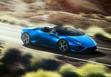 Владельцы iPhone и iPad снова в шоколаде. Они смогут взглянуть на гиперкар Lamborghini Huracan Evo RWD Spyder в дополненной реальности 
