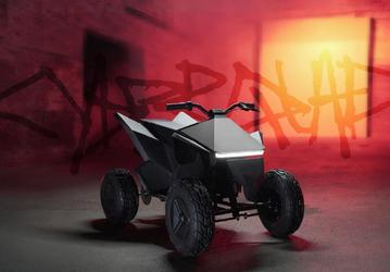 Детский квадроцикл Tesla запретили в США, и компания привезла его в Европу. Cyberquad for Kids уже можно купить за 1990 евро