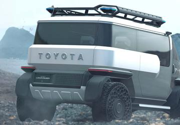 Представлен новый Toyota Land Cruiser с запасом хода более 10 000 км. Это пилотируемый лунный вездеход