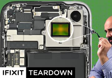 Внутренности iPhone 15 под микроскопом. Смартфон разобрали и показали его различные компоненты с огромным увеличением