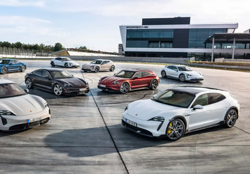 Продажи Porsche Taycan взлетели до рекордных значений