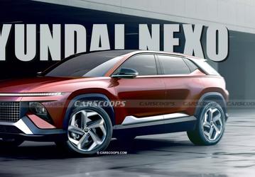 Hyundai Nexo 2026 с принципиально новой силовой установкой: первое качественное изображение и первые подробности