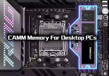 Пора прощаться с оперативной памятью DIMM? Компактные модули CAMM2 появятся и в настольных ПК