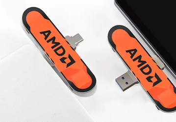 Любителям AMD: представлен твердотельный USB-накопитель Lenovo в необычном корпусе