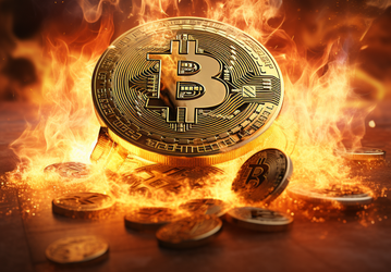 Биткойн ниже январского максимума уже почти на $10 000