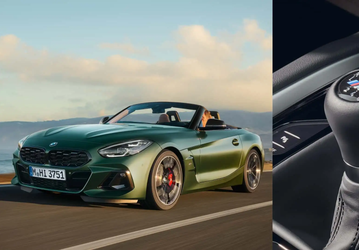 BMW Z4 2024 получил МКПП. Объявлена цена