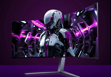 44,5 дюйма, OLED,  240 Гц, 0,03 мс, громкие динамики. HDR10. Представлен монитор AOC AGON 6 Pro OLED