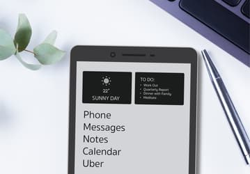 Смартфон Minimal Phone действительно минималистичный: никаких ярких игр и видео