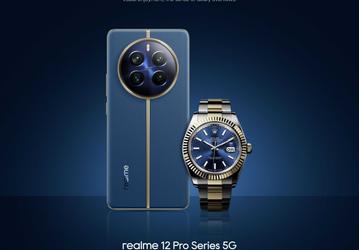 Купил середнячок Realme, а получил почти Rolex. Смартфон Realme 12 Pro+ получит версию, созданную совместно с часовым гигантом