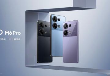 Helio G99-Ultra, 120 Гц, 64 Мп, IP54, 5000 мА·ч, 67 Вт и HyperOS — за 200 долларов. Представлен Poco M6 Pro