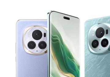 Немерцающий экран с рекордной яркостью, Snapdragon 8 Gen 3, 180-мегапиксельный перископ, 100-кратный зум, 5600 мА·ч, спутниковая связь. Представлен Honor Magic6 Pro