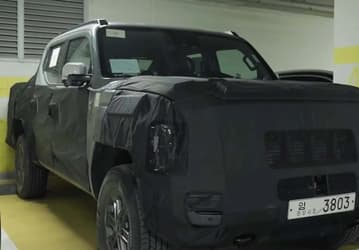 Kia выходит на рынок больших пикапов. Рамный внедорожник Kia Tasman впервые засняли на видео, он будет конкурировать с Toyota Tacoma, Ford Ranger и Nissan Titan