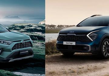 Хитовые кроссоверы Toyota RAV4 и Kia Sportage прилично подорожали в России