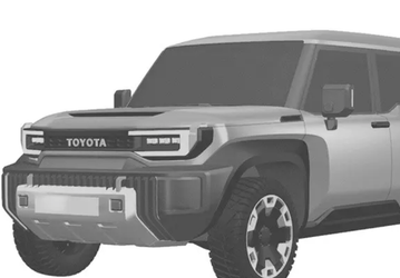 Таким будет самый маленький Toyota Land Cruiser. Патентные изображения Land Cruiser FJ