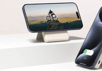 Xiaomi выпустила один из первых внешний аккумуляторов Qi2, который также служит подставкой для iPhone