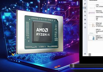 Позже, чем для CPU Intel, и почему-то не для старых Ryzen. AMD работает с Microsoft над добавлением мониторинга блока NPU в диспетчер задач Windows