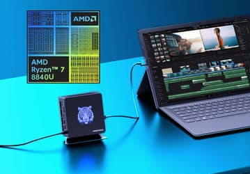 Первый в мире планшет с Ryzen 7 8840U. Minisforum V3 представлен полноценно