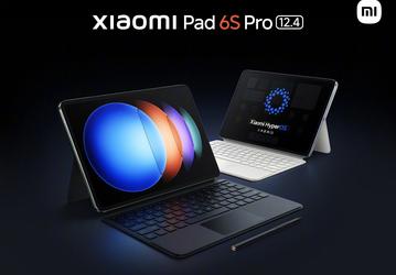 10 000 мА·ч, 120 Вт, большой экран 3К 144 Гц, Wi-Fi 7 и стилус, HyperOS, 4 динамика — за 460 долларов. Представлен планшет Xiaomi Pad 6S Pro 12.4