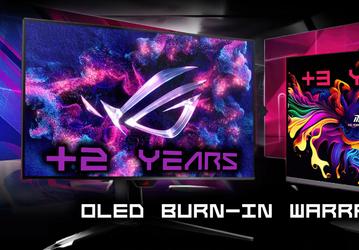 Покупать OLED-мониторы стало чуточку безопаснее. Asus расширила гарантию на такие модели до двух лет, а MSI и вовсе до трёх