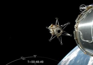 Роботизированный модуль «Одиссей» отправился к Луне в рамках миссии IM-1 на ракете SpaceX Falcon 9