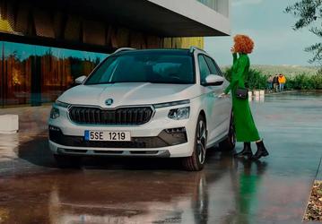Обновленный кроссовер Skoda Kamiq добрался до России