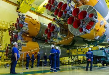 На Байконуре собрали ракету для отправки грузовика «Прогресс МС-29»