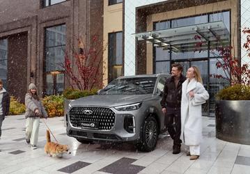 Российский Chery Tiggo 9 сделает всё за вас: машина сможет сама парковаться в самых разных сценариях