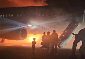 После пожара на российском Sukhoi Superjet 100 приём самолётов в аэропорту Антальи приостановили, более 20 рейсов перенаправили в другие места