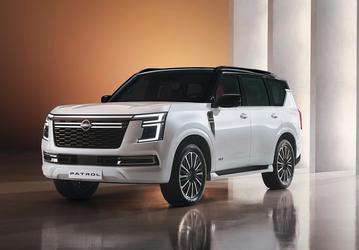 В Россию привезли совершенно новый Nissan Patrol — у него 425 л.с., 9-ступенчатый «автомат» и полный привод