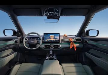 Первый «лёгкий внедорожник» Geely с шинами AT и прожекторами на крыше дешевле $14 000 показали внутри