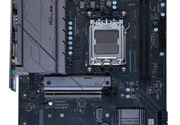 Эта системная плата для AM5 весьма доступна, но тут зачем-то шесть портов USB 2.0. Представлена Sapphire Pulse B650M