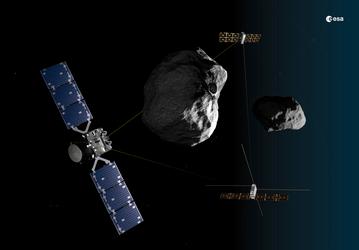 Изображения Земли и Луны: миссия Hera тестирует тепловизор TIRI перед исследованием астероида