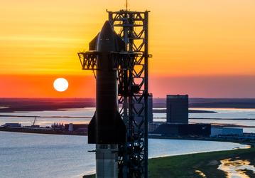 «Приводнение подтверждено». Создаваемый для полетов на Луну и на Марс космический корабль SpaceX Starship успешно завершил шестой тестовый полет