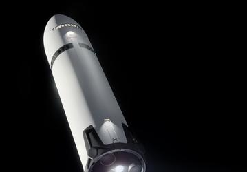 Эта ракета доставит американцев на Луну. Представлены новые рендеры Starship HLS для лунных миссий