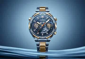 Аморфный циркониевый сплав, сапфир, титан и золото. Представлены Huawei Watch Ultimate Design Sapphire Edition
