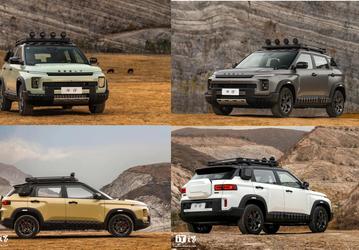 Первый «лёгкий внедорожник» Geely с шинами AT и прожекторами на крыше по цене менее $14 000 можно будет заказать с 15 ноября