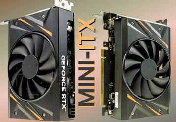Маленькая GeForce, но на этом всё. Представлена компактная видеокарта ASL GeForce RTX 4060 Mini без других особенностей