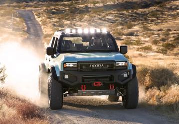 Новейший Toyota Land Cruiser 250 превратился в пикап. Пока это концепт, но Toyota может запустить серийное производство