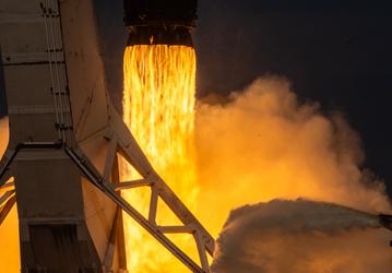 Так выглядел юбилейный полет ракеты Falcon 9. SpaceX опубликовала фото