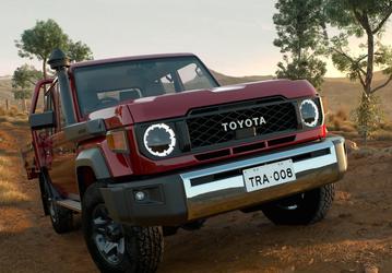 Toyota Land Cruiser 70 получил старую 5-ступенчатую механическую коробку передач вместо «автомата»