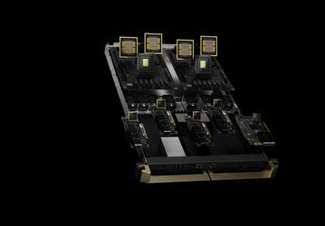 Суперсервер Nvidia GB300 получит память LPCAMM и оптический модуль со скоростью 1,6 Тбит/с