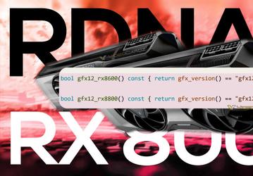 Мы получим как минимум Radeon RX 8800 и RX 8600. Названия этих линеек появились в ПО AMD