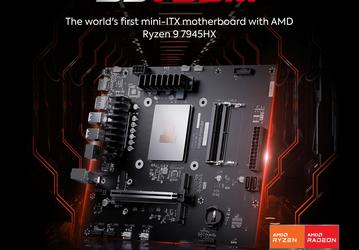 Первая в мире материнская палата Mini-ITX со встроенным 16-ядерным AMD Ryzen 9 7945HX. Представлена Minisforum BD795M за 480 долларов