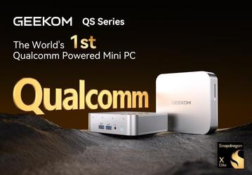 Процессоры Intel больше не нужны? Раскрыты характеристики Geekom QS1 Pro — первого в мире компьютера на Qualcomm Snapdragon X Elite (и с предустановленной Windows 11)