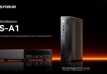 16-ядерный Ryzen в объёме 1,7 литра. Представлен топовый вариант мини-ПК Minisforum MS-A1