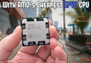 Самый мощный четырёхъядерный процессор, который сейчас есть у AMD. Необычный Epyc 4124P протестировали в играх