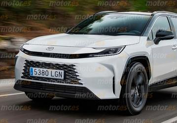 Toyota RAV4 станет похожим на Toyota Camry. Опубликовано первое изображение Toyota RAV4 2026