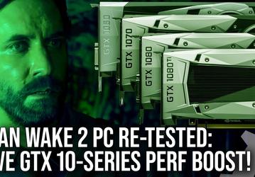 Даже старушка GeForce GTX 1060 теперь способна справиться с Alan Wake 2? Разработчики приготовили патч для повышения производительности старых видеокарт