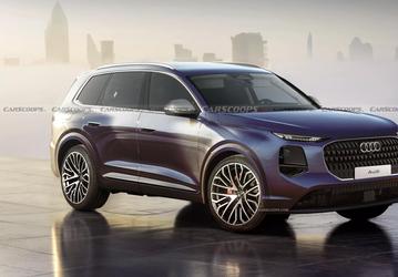 Рассекречен Audi Q7 2025: решётка Singleframe, три экрана в салоне, как у Monjaro, и возможность проезжать до 100 км без бензина