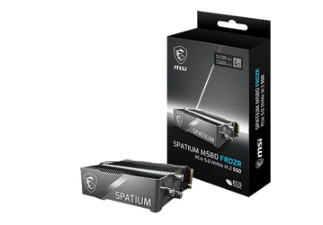 Огромный башенный радиатор этого SSD снижает температуру на 20 °С. Представлен MSI Spatium M580 Forzr PCIe 5.0